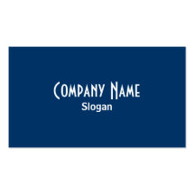 Blue Business Card
