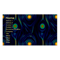 blue business cards