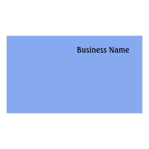 Blue Business Card Templates