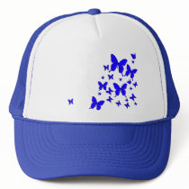 Blue Butterflies hats
