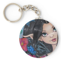 "Blue Butterflies" Keychain keychains