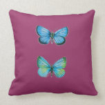Blue Butterflies Pillows