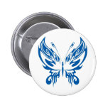 Blue Butterfly Buttons