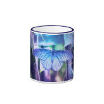 Blue Butterfly Coffee Mug