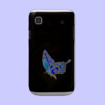 Blue butterfly design for Samsung Galaxy S cases casemate cases