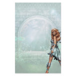 Blue Butterfly Fairy Stationery