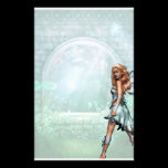 Blue Butterfly Fairy Stationery stationery