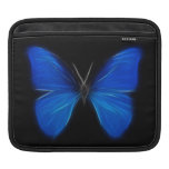 Blue Butterfly Flying Insect iPad Sleeves