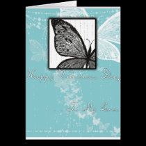 Blue Butterfly cards