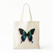 "Blue Butterfly" Insect Watercolor Art bags by PaulJacksonart "Blue Butterfly" Insect Watercolor Art bags