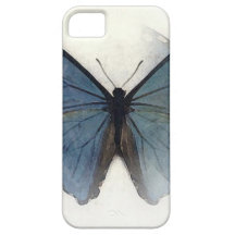 Blue Butterfly iPhone 5 Cases