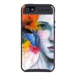 Blue Butterfly · Iphone 5 skinit case