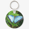 Blue Butterfly keychains by DesignsbyMel Blue Butterfly keychains
