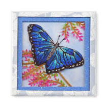 Blue Butterfly magnet