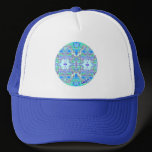 "Blue Butterfly Mandala" hats