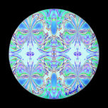 "Blue Butterfly Mandala" Magnet magnets