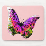 Blue Butterfly Mousepad
