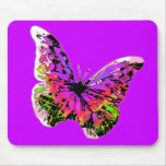 Blue Butterfly Mousepad