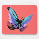 Blue Butterfly Mousepad