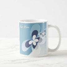 Blue Butterfly Mug