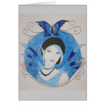 Blue Butterfly Notecard