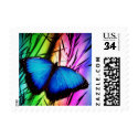 Blue Butterfly Nuptials Postage Stamps