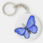 Blue Butterfly Pendant Keychains keychains