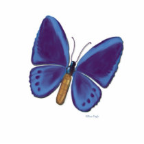 Blue Butterfly Photo Sculpture photo sculptures