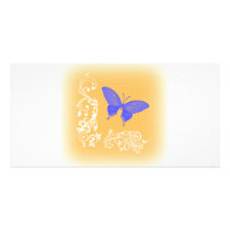 Blue Butterfly photo cards