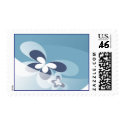 Blue Butterfly stamp