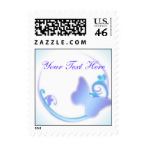 Blue Butterfly Postage postage