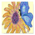 Blue Butterfly posters