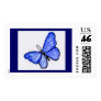 Blue Butterfly Stamp