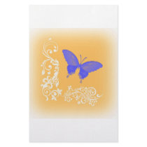 Blue Butterfly stationery by Loribme Blue Butterfly stationery