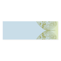 Blue Butterfly & Stripe profile cards by elizabethamira Blue Butterfly & Stripe profile cards