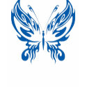 Blue Butterfly t-shirts by glindagale Blue Butterfly t-shirts