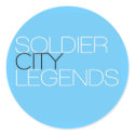 Blue Button stickers by soldiercitylegends Blue Button stickers