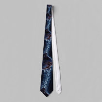 Blue C-spine X-ray tie