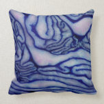 Blue Cabbage Cushion Pillows