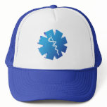 Blue caduceus medical gifts hats