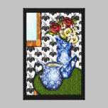 Blue Calico Still Life (Gallery Wrapped Canvas) canvas prints