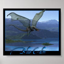 Blue Calm Print