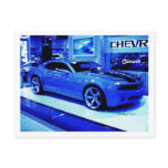 "Blue Camaro" © 2009 S.J. Postcard