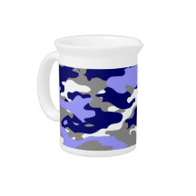 BLUE CAMO BEVERAGE PITCHERS