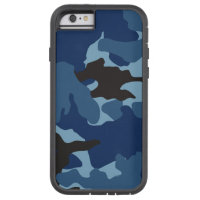 Blue Camo Military Camouflage Xtreme iPhone 6 6S Tough Xtreme iPhone 6 Case