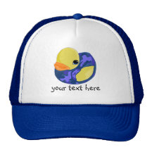 Blue Camo Rubber Ducky Hat