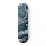 Blue Camo Skateboard