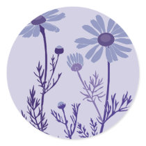 blue camomile stickers
