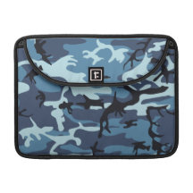 Blue Camouflage Macbook Pro MacBook Pro Sleeve