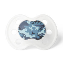 Blue Camouflage Pacifiers pacifiers